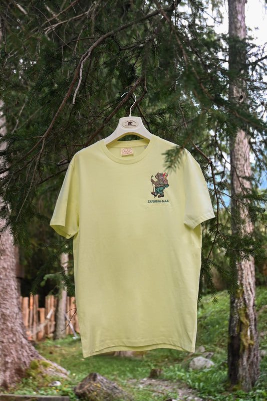 T-SHIRT GIROCOLLO CON RICAMO A CUORE