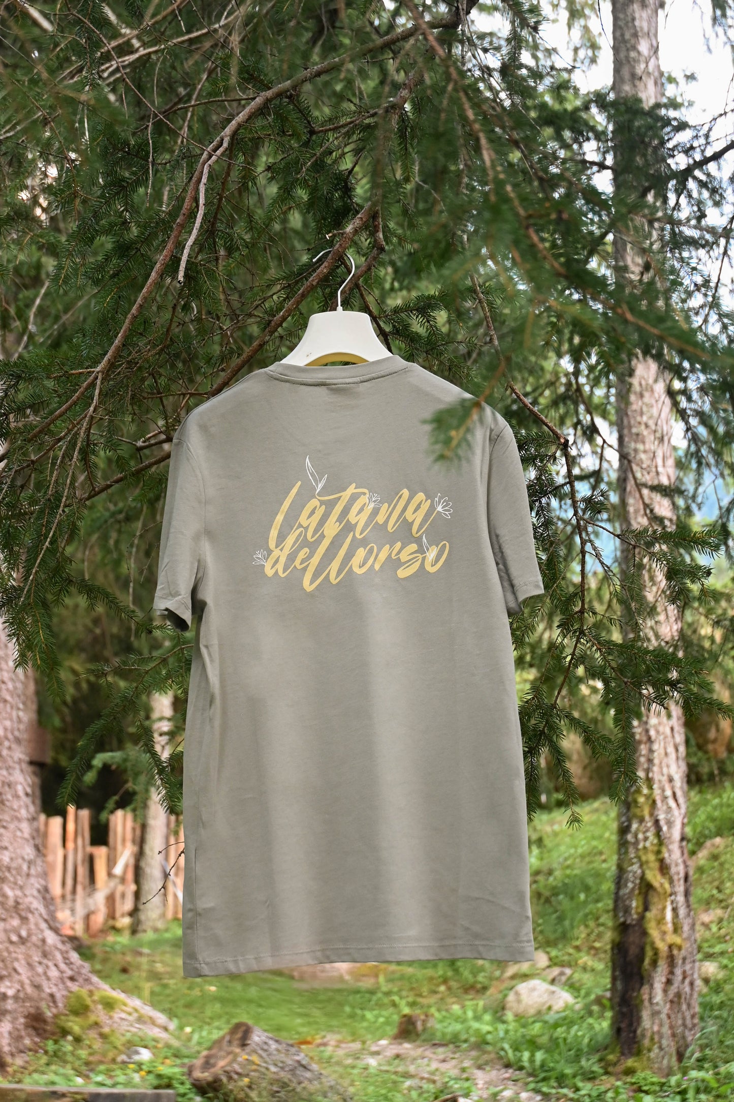 T-SHIRT GIROCOLLO STAMPA FRONTE E RETRO