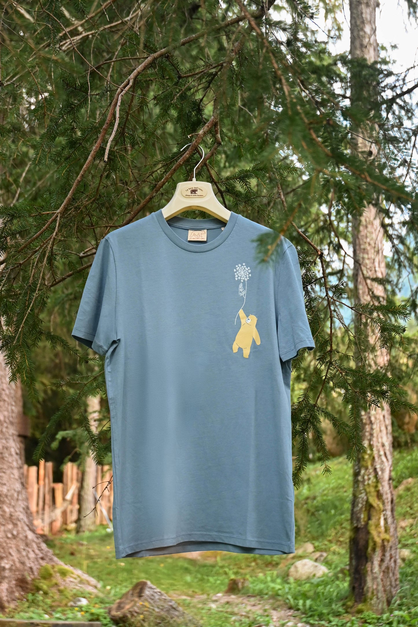 T-SHIRT GIROCOLLO STAMPA FRONTE E RETRO